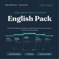 Un pack para dejar de improvisar en inglés.